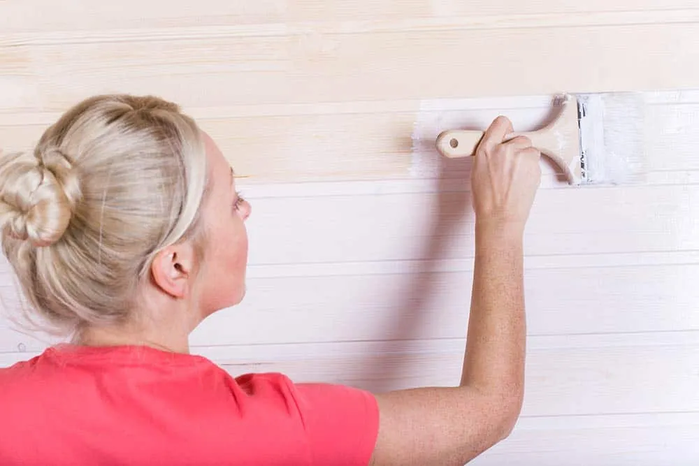 Test paint colors using a large section of siding